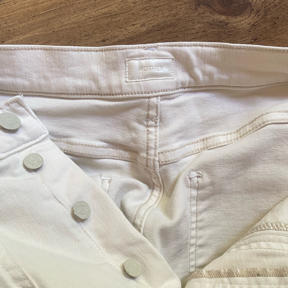 MOTHER The Curbside Cargo Flood Jeans Size 29 - Picture 11 of 14